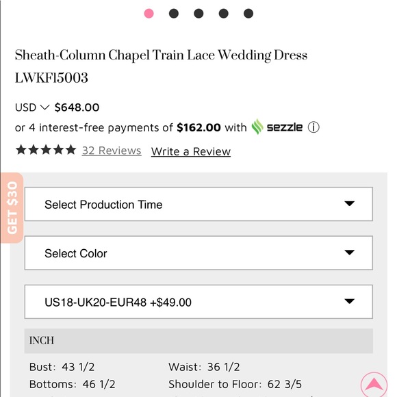 Wedding Dress - Picture 6 of 6